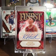 Kevin Huerter Auto Red Refractor /10 #FA-KH 2024-25 Topps Finest Chicago Bulls