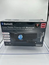 Home Theater Projector RPJ107-B-Black RCA Bluetooth 1080P 2x HDMI 1xVGA 1xA/V