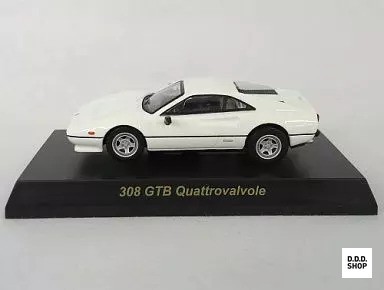 1/64 308 Gtb Quattrovalvole White Ferrari Neo Kyosho 50 Laps Vol. Mini Modellauto