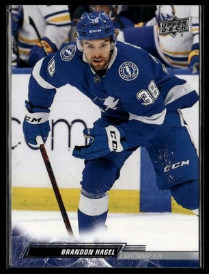 Brandon Hagel 2022-23 Upper Deck #163 Tampa Bay Lightning
