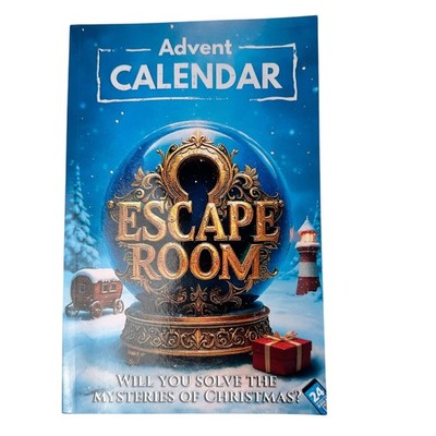 Interaktives Mystery Abenteuer Buch Dezember Puzzle Spiele Weihnachten Spaß
