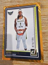 2025 Panini Donruss WNBA  Myisha Hines-Allen #65 Orange Laser #d  74/199