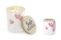 Kerze Duftkerze Im Glas M. Deckel Jasminduft Geschenk La Vida Beste Mama 6517351