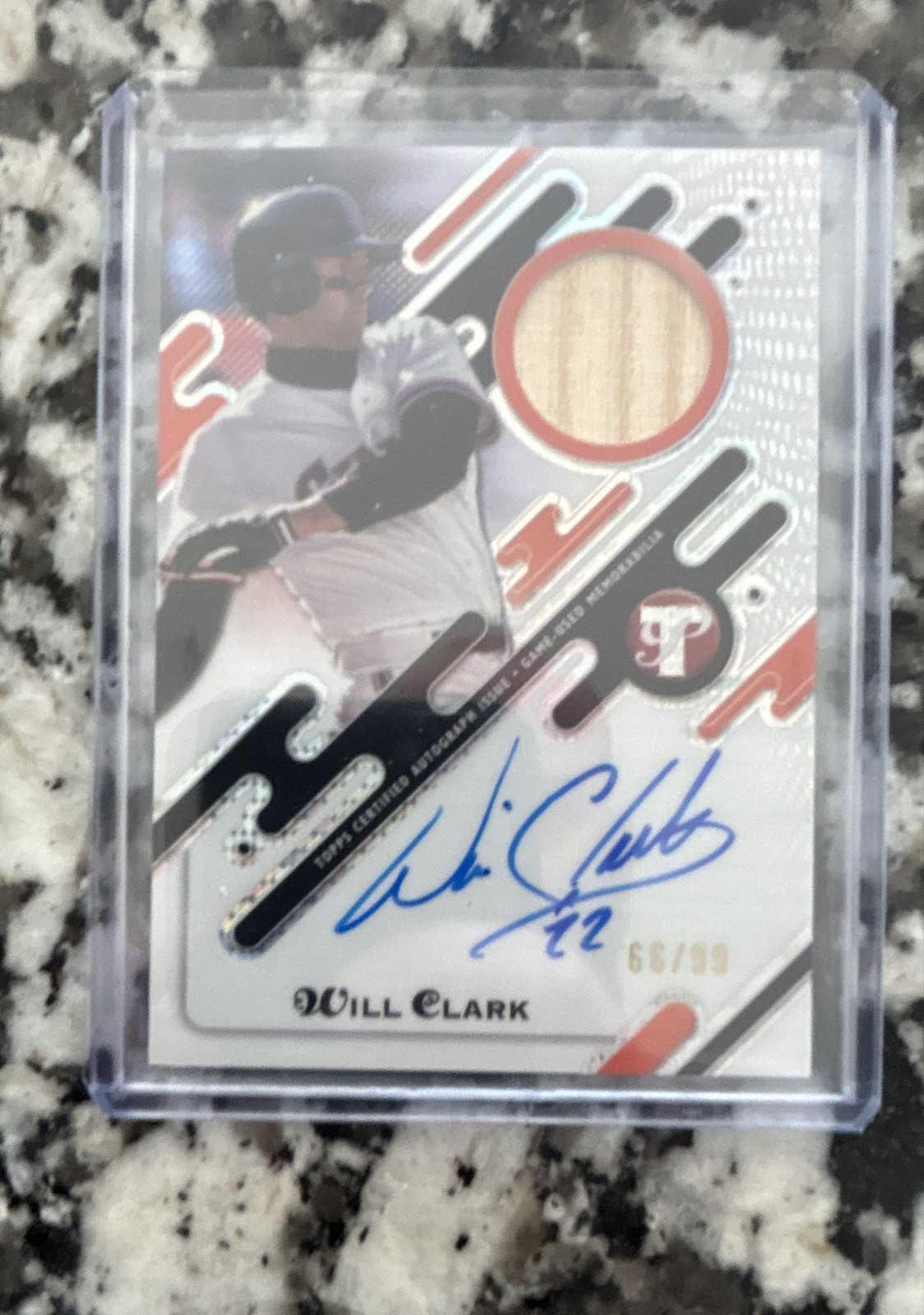2025 Topps Pristine - Pristine Pieces Will Clark #PPAR-WC Pristine Refractor /99