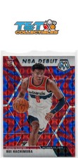 Rui Hachimura 2019-20 Panini Mosaic Reactive Blue #275 Washington Wizards RC 34a