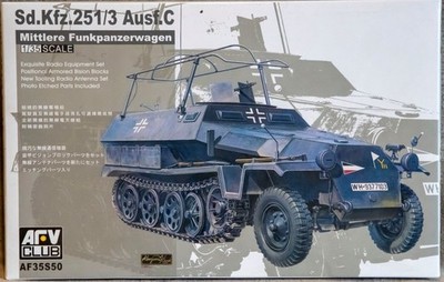 Sd.Kfz.251/3 Ausf. C, mittlerer Funkpanzerwagen, AFV Club 35S50