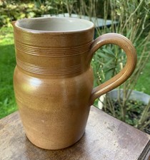 ANCIEN PICHET GRÈS VERNISSÉ POTERIE GRÈS DU BERRY 17,5 cms