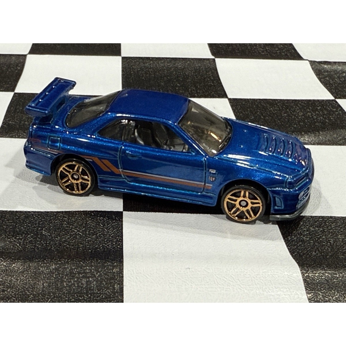 Hot Wheels 2009 Nissan Skyline GT-R (R34) Blue Loose Diecast | eBay