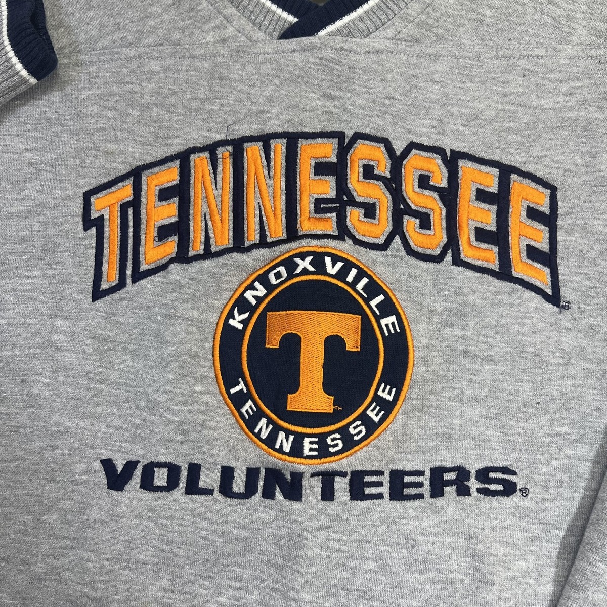 Tennessee Volunteers Sweatshirt Mens XL Gray NCAA Football Lee 