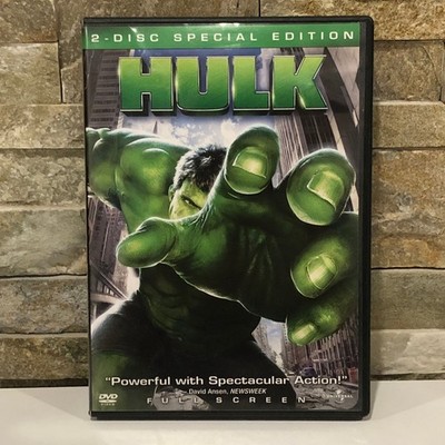 Hulk 2-Disc Special Edition DVD Universal Marvel PG Full Screen Special Features