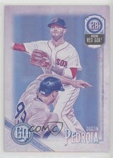 2018 Topps Gypsy Queen Missing Black Plate Dustin Pedroia #267 2g8