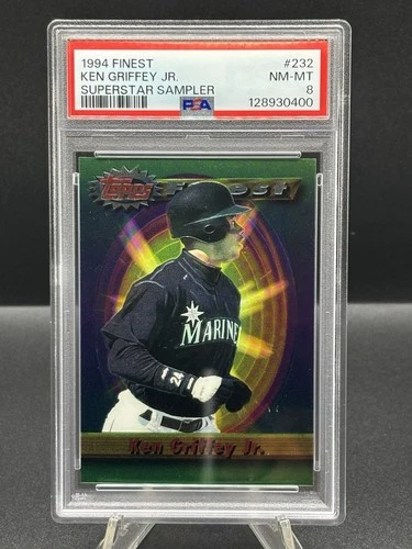 Ken Griffey Jr.  - 1994 Finest Superstar Sampler PSA 8 #232 MARINERS