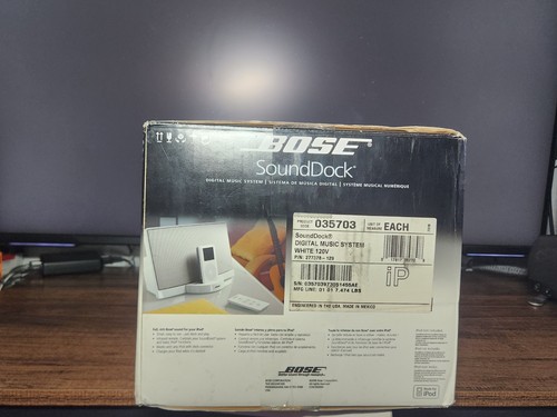 Bose Sound Dock Digital Music System White New - Picture 4 of 12