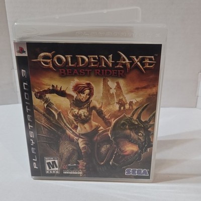 SEGA Golden Axe: Beast Rider Action & Adventure Sony PlayStation 3 M 2008