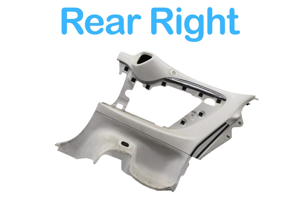 03-05 Mercedes CLK500 Convertible Rear Right Passenger Door Panel Trim Cover Oem - Image 3 of 4