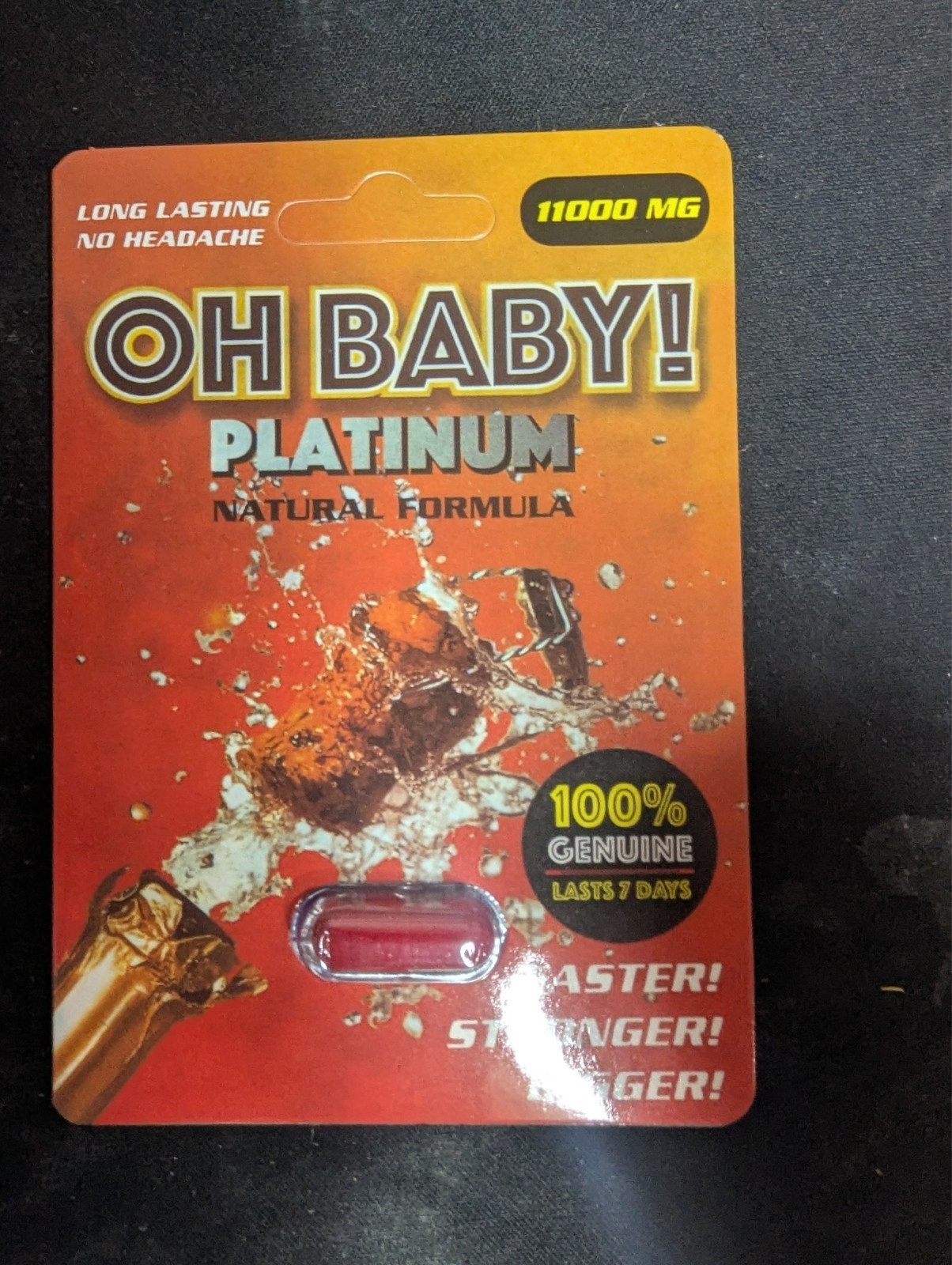 Oh Baby! 24 count male enhancerr stamina libido platinum