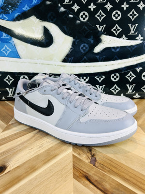 Nike Air Jordan 1 Low Golf Wolf Grey “Dior” DD9315-002 Men's 12