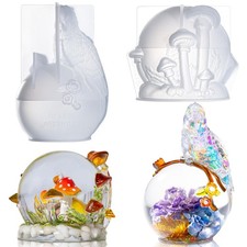 LET S Resin Crystal 4.2 inches x x 3.5 inches, Ball Molds