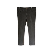 Ring of Fire Jeans Men's 34x30 Black Denim Skinny 