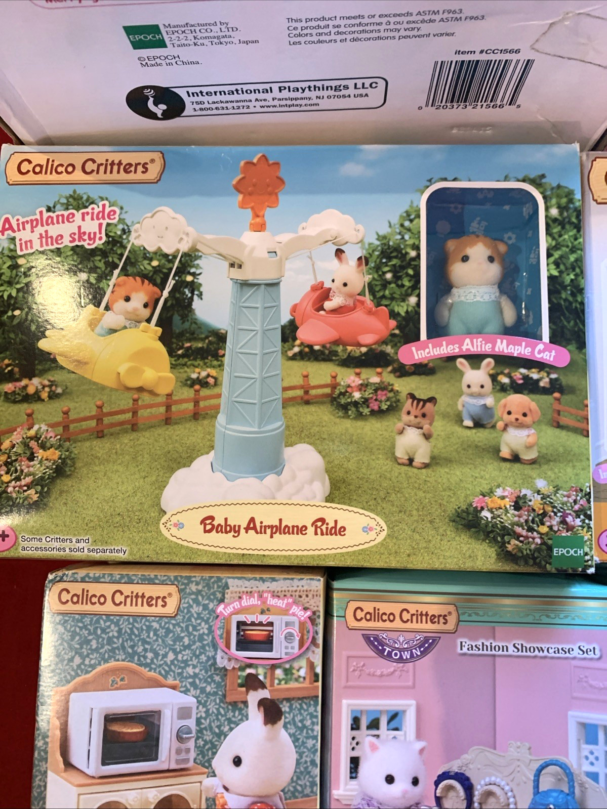 Calico Critters Accessories Furniture Epoch Sylvanian Family, Sold Individually