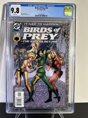 Birds of Prey #29 (2001) DC Comics CGC 9.8 White Pages Chuck Dixon Butch Guice