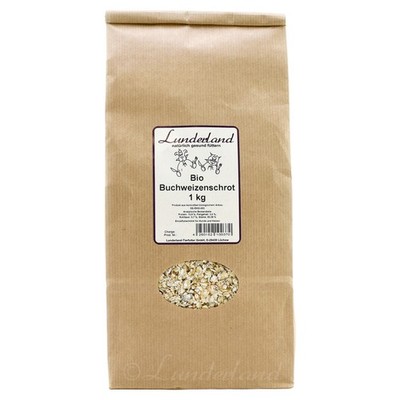 Lunderland Bio-Buchweizenschrot 1 kg für Hunde, UVP 8,99 EUR, NEU