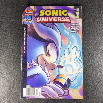 Sonic Universe #79 - Silver Age Part 1 - Hard To Find Newsstand UPC Variant!
