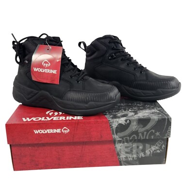 Wolverine Proshift LX EnergyBound Men's 7.5 M Soft Toe Black WP Work Boots