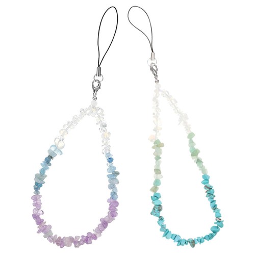 5 Count Chain Phone Strap Colorful Beaded Lanyard - Zdjęcie 12 z 12