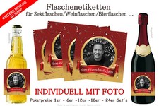 Flaschenetikett f. Sektflaschen / Bierflasche...