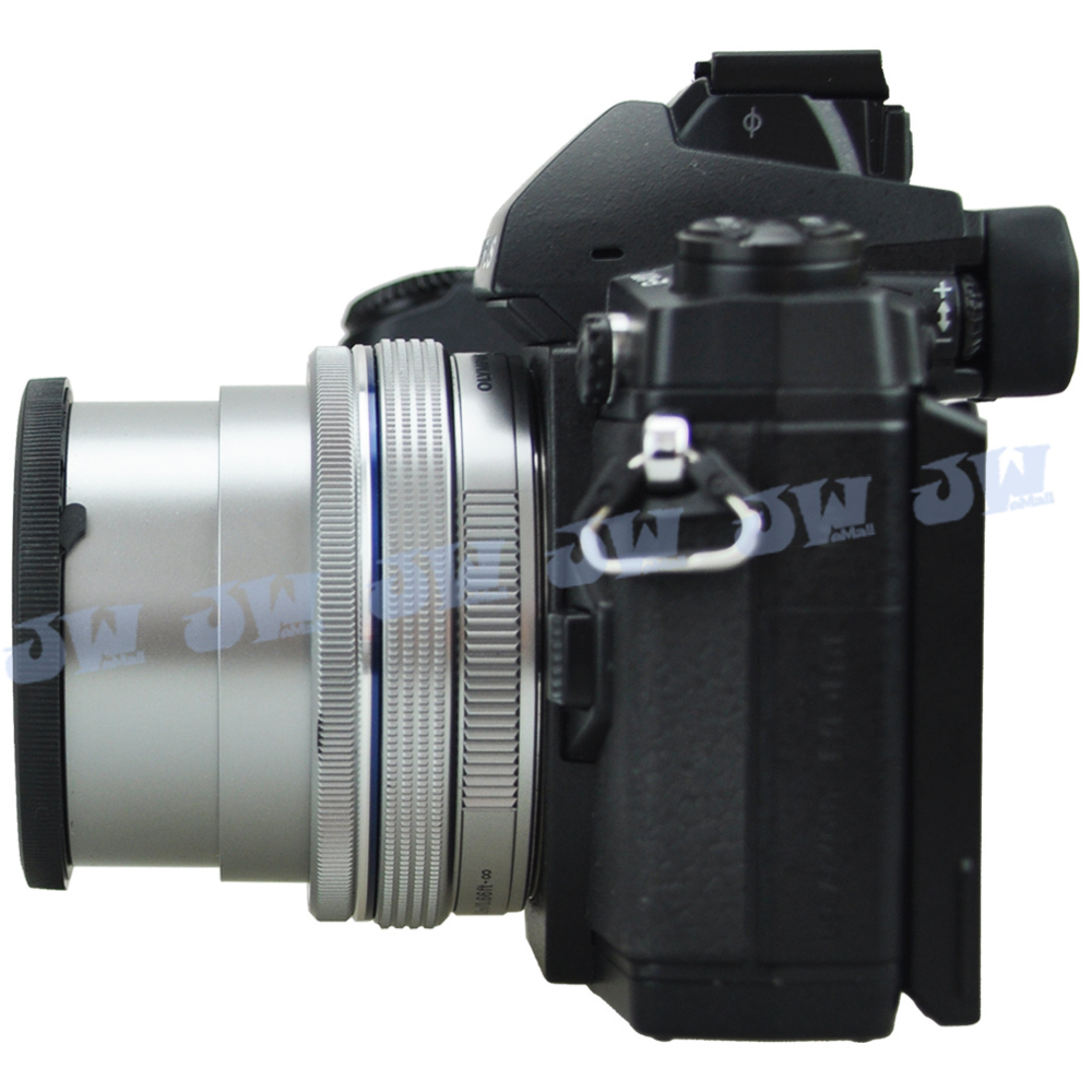 JJC Auto Open Lens Cap for Olympus M.ZUIKO DIGITAL ED 14-42mm f