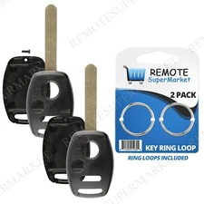 3 x Remote Car Keyless Key Fob For 2006 - 2011 Honda Civic LX CRV Odyssey! New!