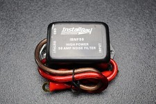 1 NOISE FILTER 50 AMP 12V HUM ENGINE SUPPRESSOR AUDIO CAR POWER WIRE IBNF50