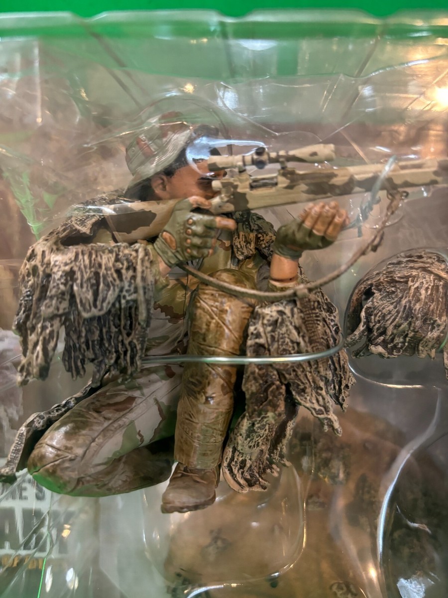 2005 McFarlane Military ARMY SPECIAL FORCES SNIPER 2nd Tour of 