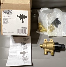 CHICAGO FAUCETS, 131-CABNF THERMOSTATIC AB MIXING VALVE ECAST