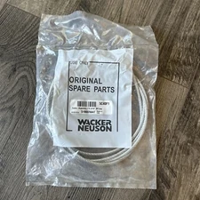 Wacker Neuson #5100026647 Cable Assembly with loop 3/16 in. New.