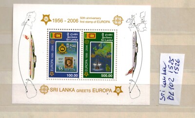 Sri Lanka - Bloc 102 - 50 Ans Commerce En Europe (2006) - Neuf ** MNH - Prophila