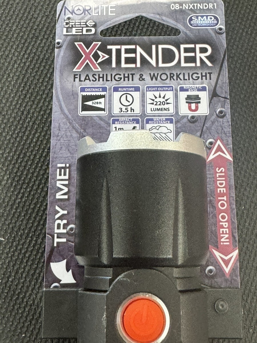 Nobel bright  Norlite Xtender LED Flashlight & Worklight / 08-NXTNDR1 / 220