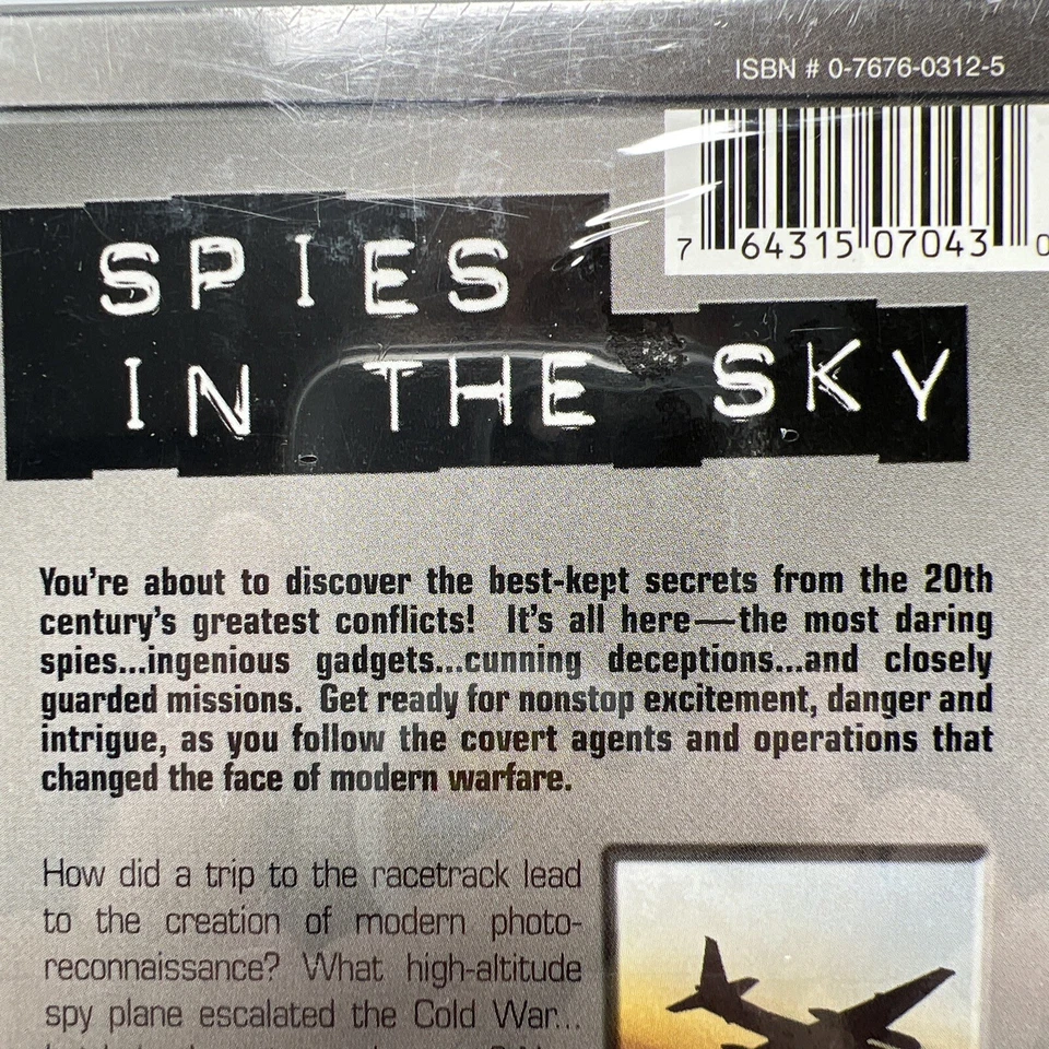 Sworn to Secrecy - Spies in the Sky (VHS) Time Life Video Secrets Of War Epic - Image 4 of 4