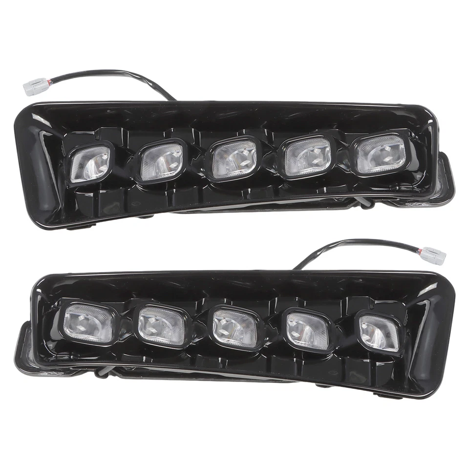 Front Bumper W/LED Lights For 2009-14 Ford F150 F-150 Steel Black Raptor Style Foto 4 de 4