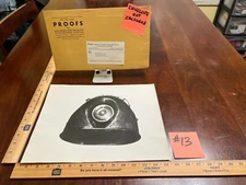 1960s PRATT AND WHITNEY ENGINE PROOF/PHOTO 11X14 (SOUTHERN N.E. TOPOGRAPHIC) #13