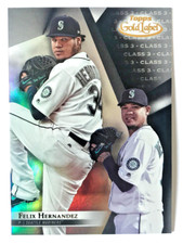 FELIX HERNANDEZ 2018 Topps Gold Label Base card Class 3 #86, Seattle Mariners