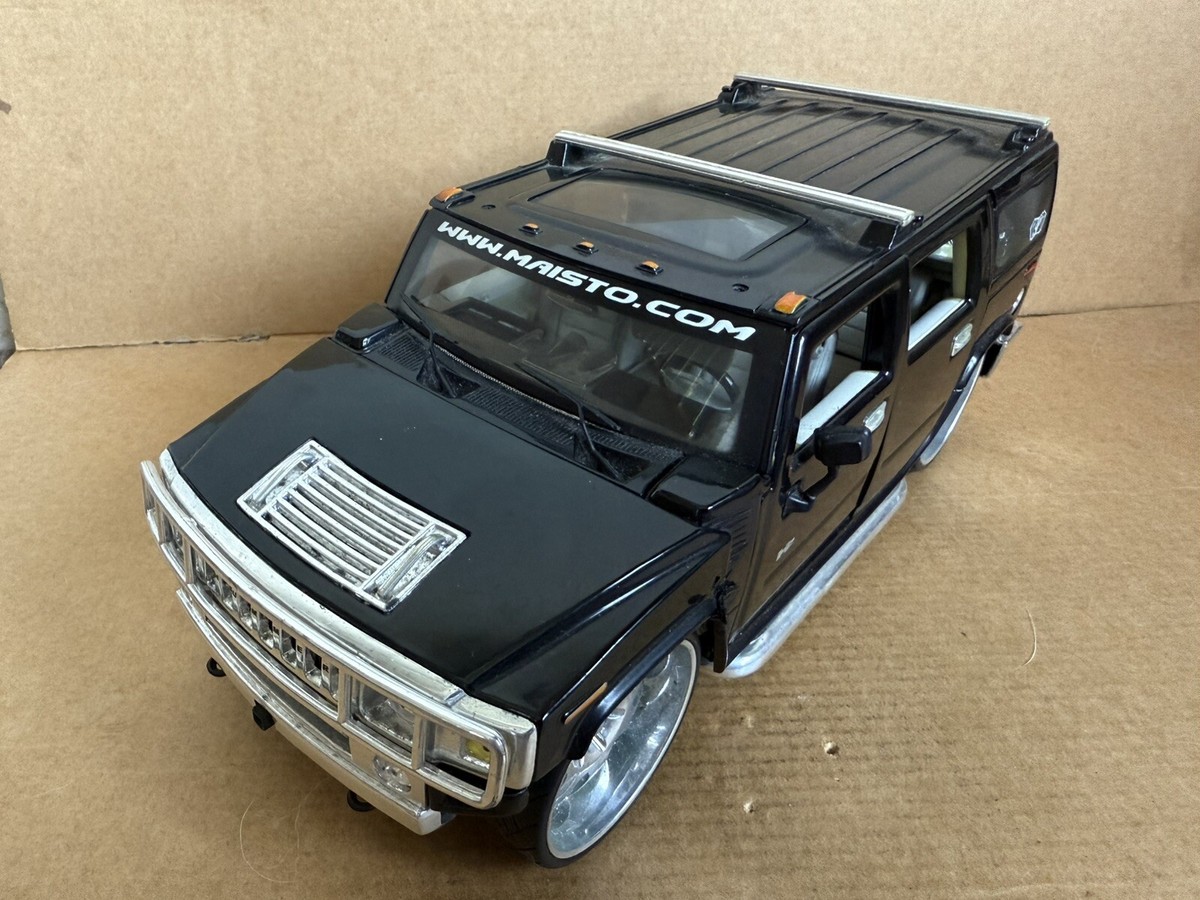 Maisto Playerz Hummer H2, Custom, 1:18 Scale, Die Cast, Rare
