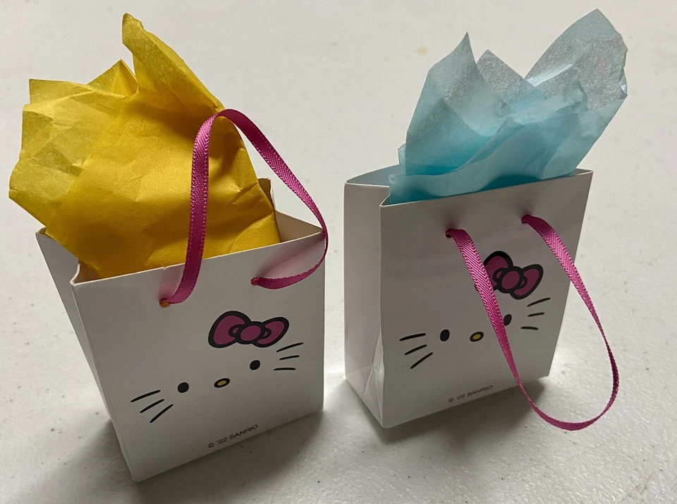 MY LIFE As Hello Kitty GIFT BAGS SET BARBIE DOLLS Dollhouse Accessories Play - Image 2 of 4