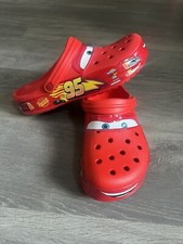 New Crocs Classic Clog Cars Lightning Mcqueen Disney Size 7M New DONT LIGHTUP