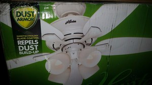 Hunter Channing 52 In Indoor White Ceiling Fan With Light Kit