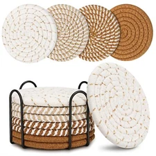 Farmhouse Coasters, Fall Decor, Home Decor Clearance, Dome Decor Aesthetic, F...