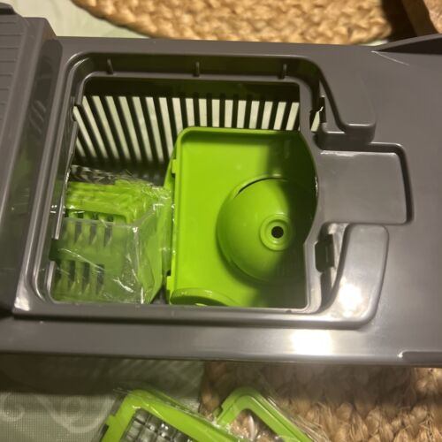 14-In-1 Vegetable Fruit Chopper Cutter Food Onion Veggie Dicer Slicer Kitchen - Picture 3 of 7
