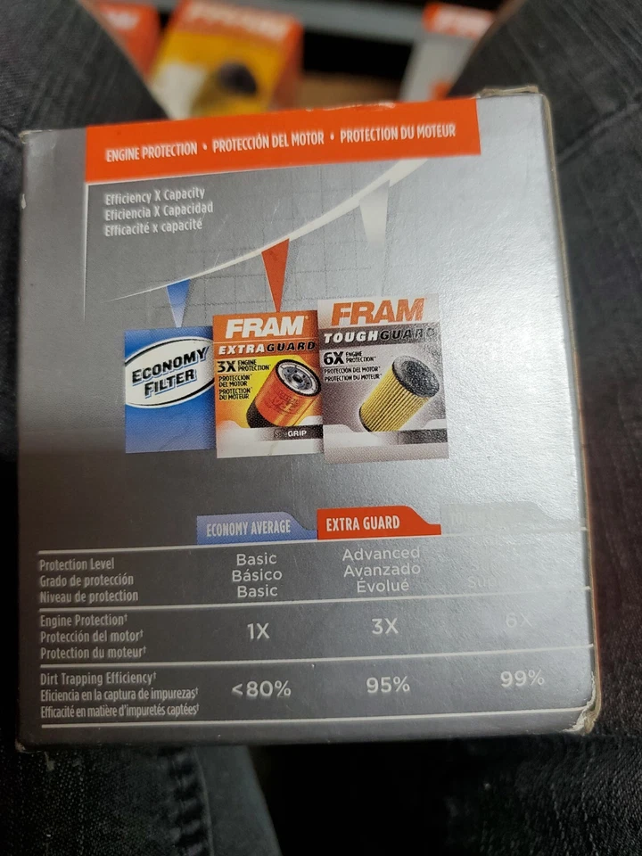 Filtro de aceite de motor protector resistente para Ford Fusion 2006-2009 FRAM TG9641 Foto 3 de 4