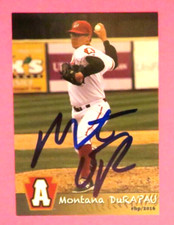2016 Grandstand, Altoona Curve - MONTANA DURAPAU - autographed